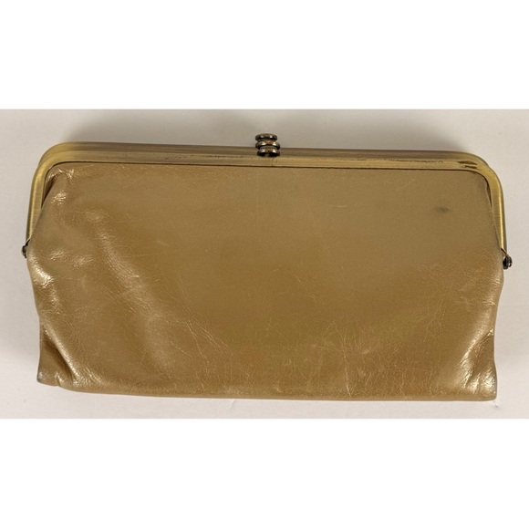 HOBO Metallic Leather Lauren Wallet - Picture 1 of 8